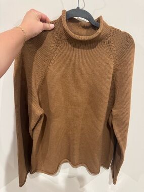 J. Crew roll neck sweater NWT XL